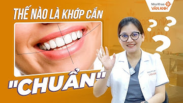 CÁCH NHẬN BIẾT KHỚP CẮN CHUẨN? | NHA KHOA VÂN ANH