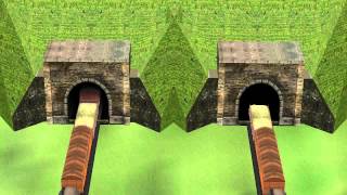 Zwei Tunnelportale