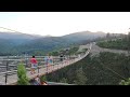 Crossing Gatlinburg SkyBridge & Laying Down on Glass Bottom Walkway - NEW SkyLift Park Attraction