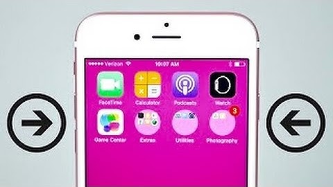 How to get round folders iOS 10