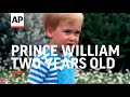 PRINCE WILLIAM AT TWO YEARS OLD - COLOUR - NO SOUND