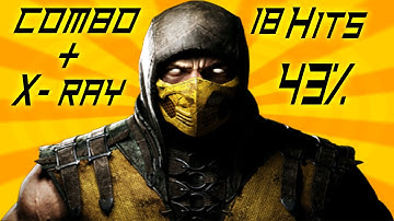 MKX Scorpion combo + xray 43%