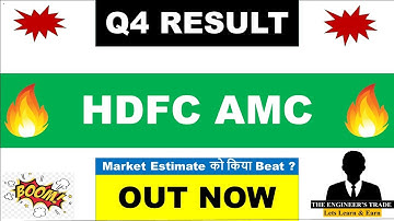 HDFC Amc Q4 Results 2025 | HDFC Amc Results Today | HDFC Amc Share Latest News | HDFC Amc Dividend
