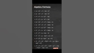 #algebra formula # math