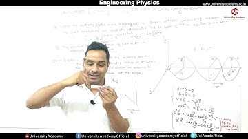 Phy23: Skin Effect |  Basics of Skin Effect |  Skin depth |  Derivation of Skin depth