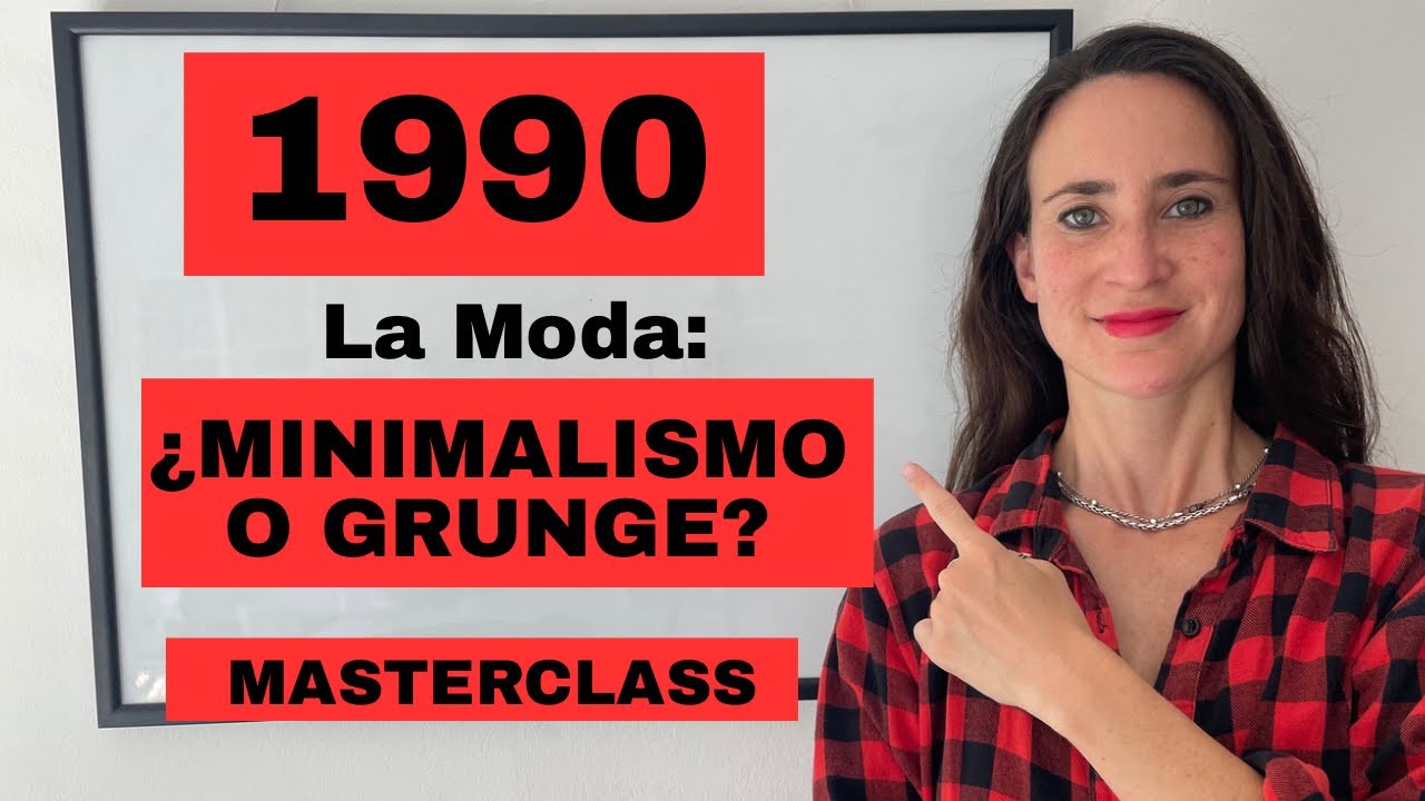 Moda en los años 90: Grunge, Minimalismo y el espíritu rebelde de una década