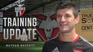 BTV: Nathan Bassett training update - January 21, 2015