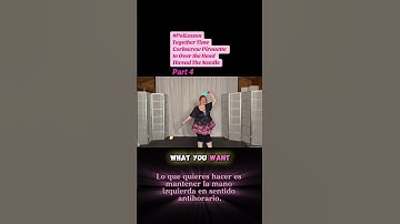 Pt4 Poi Together Time Corkscrew Pirouette to Over the Head Thread The Needle #poispinning #poidance