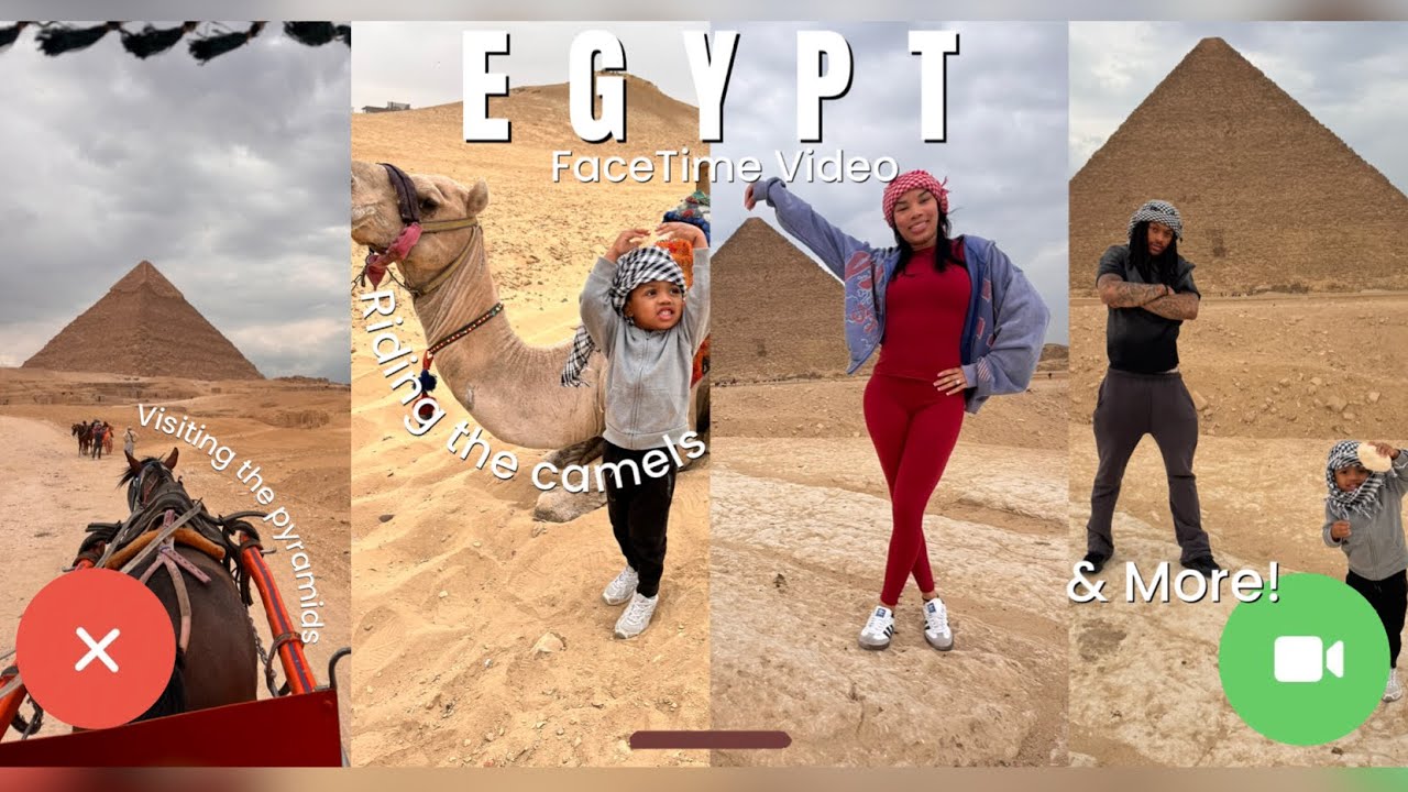 Rode Camels & Went Inside the Pyramids | Our Family Trip to Egypt 🇪🇬