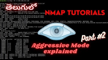 Nmap Scanning Techniques in telugu Part 3| OS & Version Detection|vuln logic telugu|VulnLogic telugu