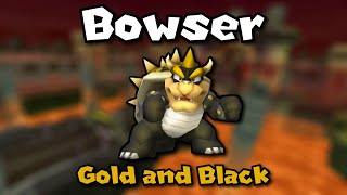 Bowser - Gold & Black Texture - Mario Kart Wii