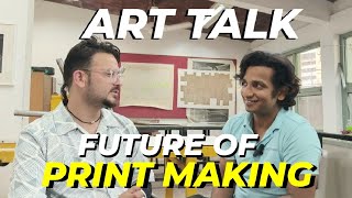 Future in Art of Print making #printmaking  #art #drawing #artist #podcast #viral #trending