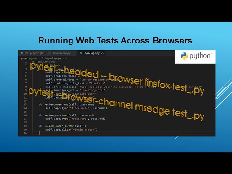 Running Web Tests
