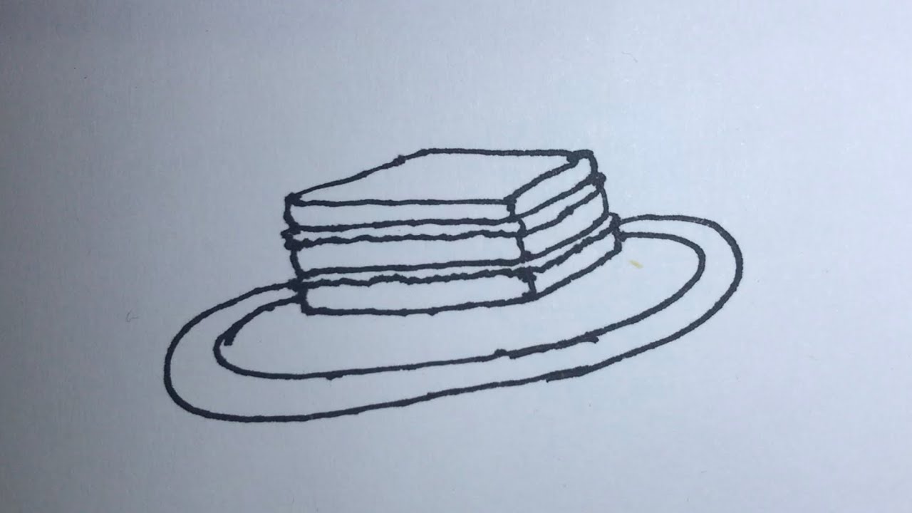 How to draw a SANDWICH easy for kids and beginners|Drawing sandwich ...