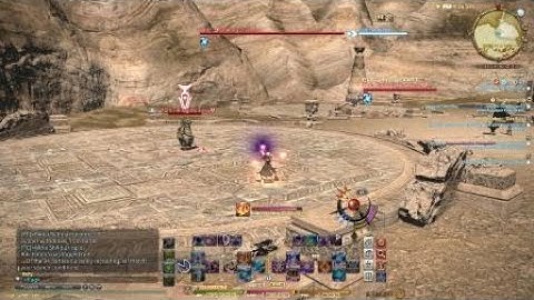 FINAL FANTASY XIV: Black Mage Rotation Practice