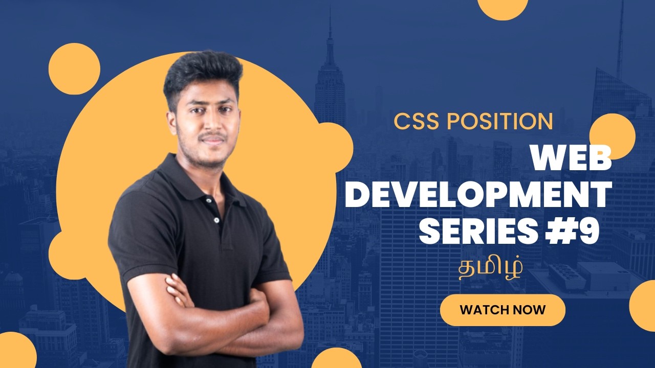 Learn CSS Position in Tamil | Web development series #9 - YouTube