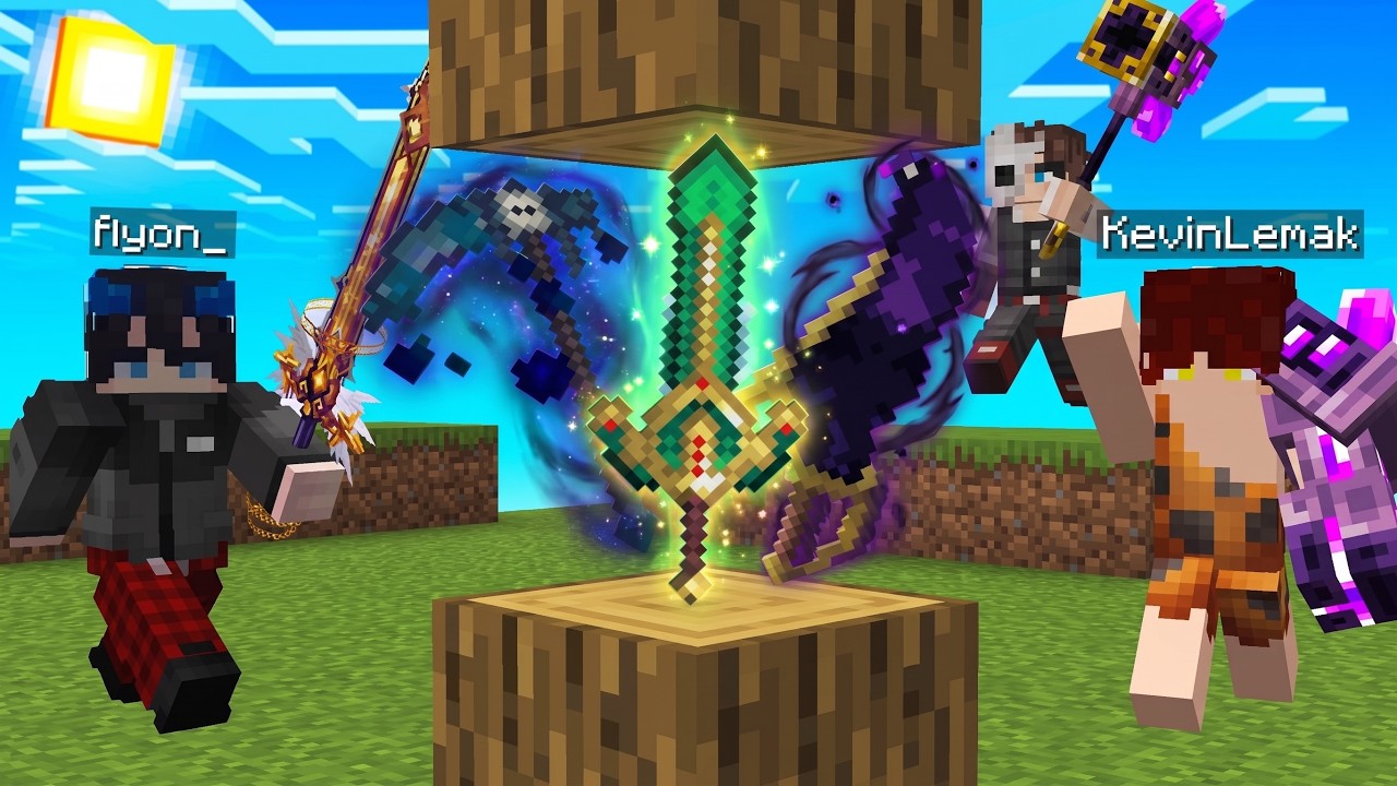 Gw ADAIN LOMBA RANDOMIZER SENJATA OVERPOWER DI MINECRAFT! ... ( KOMPE JIR! WKWK)