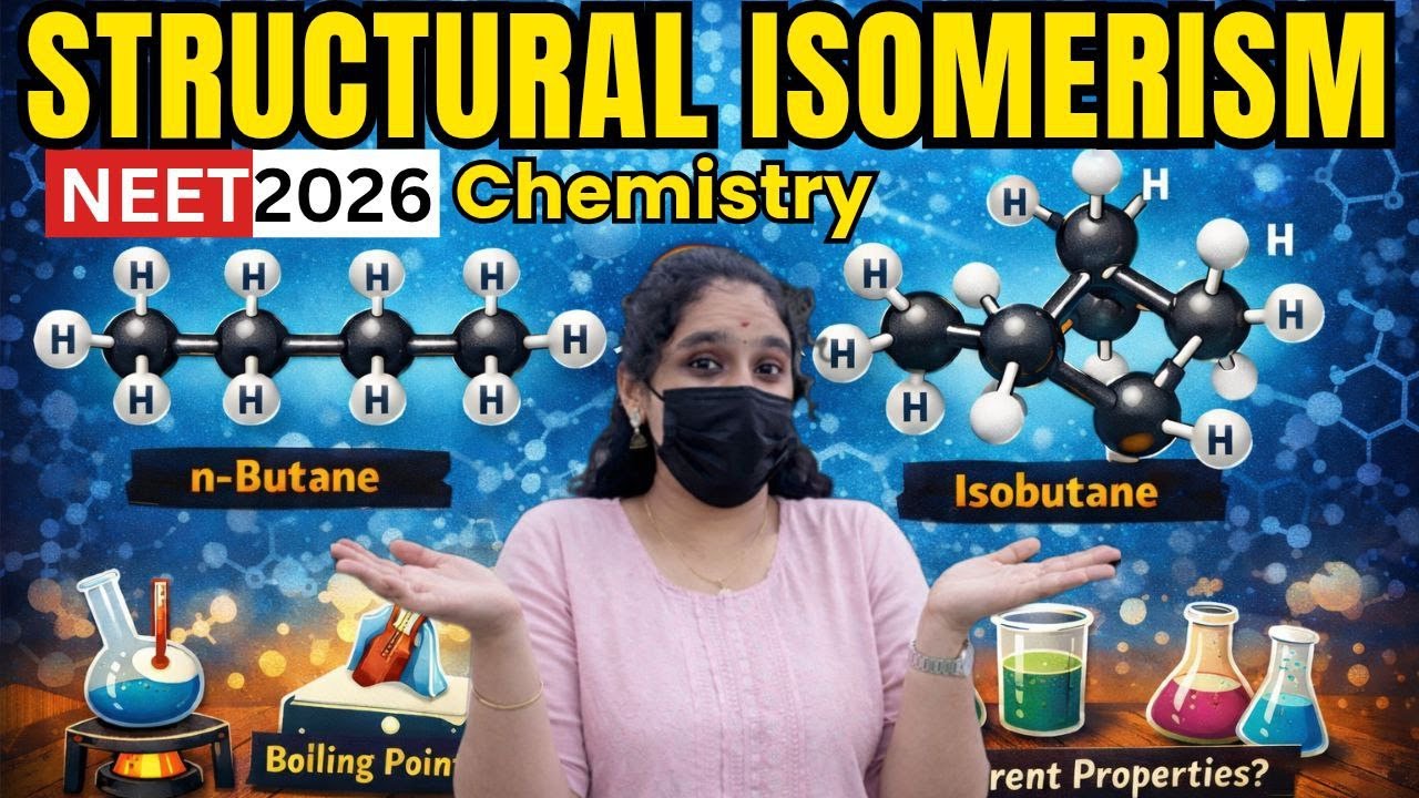 Structural Isomerism in One Shot 🔥 | Class 11 Chemistry
