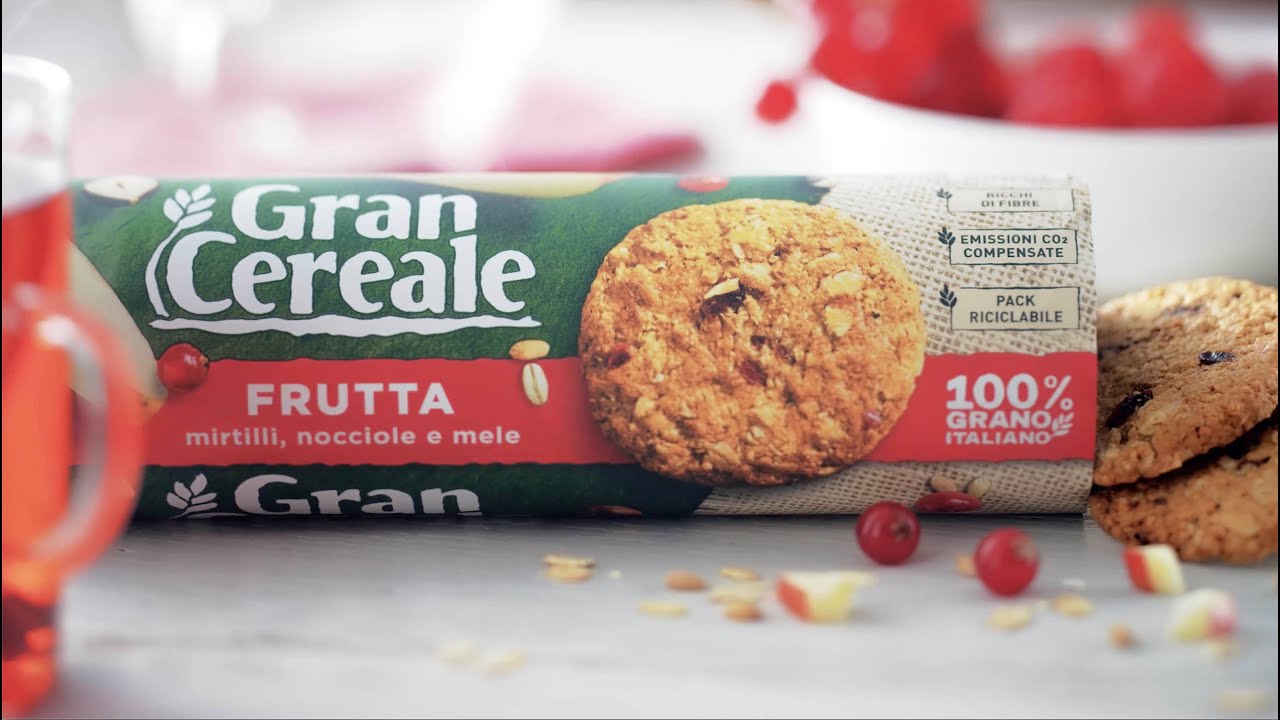 GRAN CEREALE BISCOTTI FRUTTA 250 GR (18 in a box) –  - The  best E-commerce of Italian Food in UK