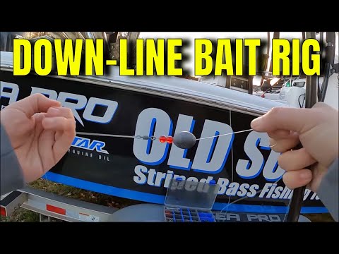 SIMPLE Fishing Rig Catches HUGE NUMBERS NOW! Striper fishing Rigs.