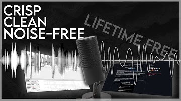 Real-time Microphone Background-Noise Suppression/Cancelation Software, for FREE, Lifetime! RNNoise