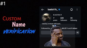 Custom name and no name method || custom name method | Instagram verified account custom name method