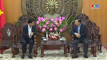 Lãnh đạo tỉnh tiếp và làm việc Công ty TNHH Nước giải khát Coca Cola Việt Nam I LONG AN TV