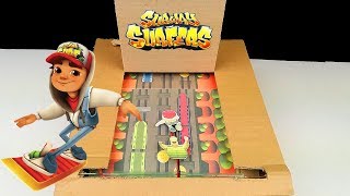 How to Make Subway Surfer Game from Cardboard with Touch Screen screenshot 2