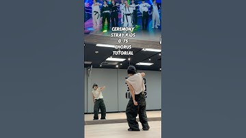Stray kids - Ceremony 0.75 chorus tutorial #kpoptutorial #kpop #straykids #ceremony