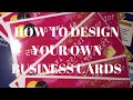 HOW TO DESIGN YOUR OWN DEBIT CARD BUSINESS CARDS | DIY Debit Card Business Cards