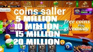 8 ball pool coins cheap rate saller and giveaway on 100 subscribe