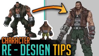 Character Redesign Tips - Dissecting Final Fantasy 7's Barret by Trent Kaniuga 8,414 views 2 months ago 23 minutes