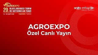 Agroexpo 2025 Canli Yayin - Tekno Kurgu Tarım Teknolojileri - Korhan Yüzbaşıoğlu - Kurucu Yönetici