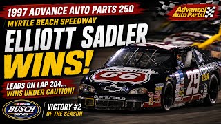 Elliott Sadler Wins 1997 Advance Auto Parts 250 at Myrtle Beach