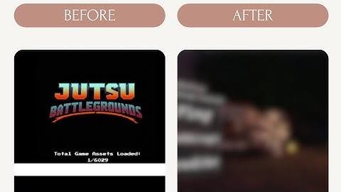 OLD and NEW Loading Screen + Main Menu DESIGN SHOWCASE | Jutsu Battlegrounds Update 3