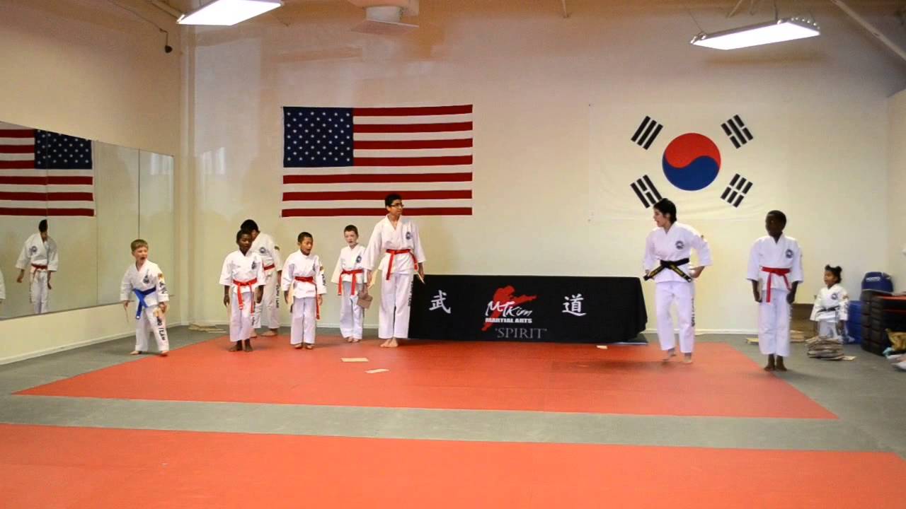 Mt. Kim Martial Art 'Spirit' June 8th Belt Ceremony Demo YouTube
