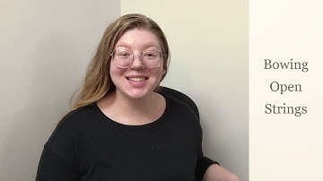 Violin | Bowing Open Strings