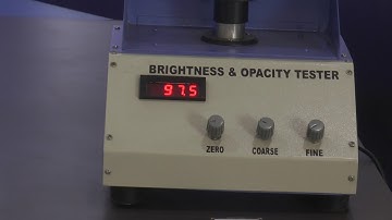 Brightness and opacity tester 1