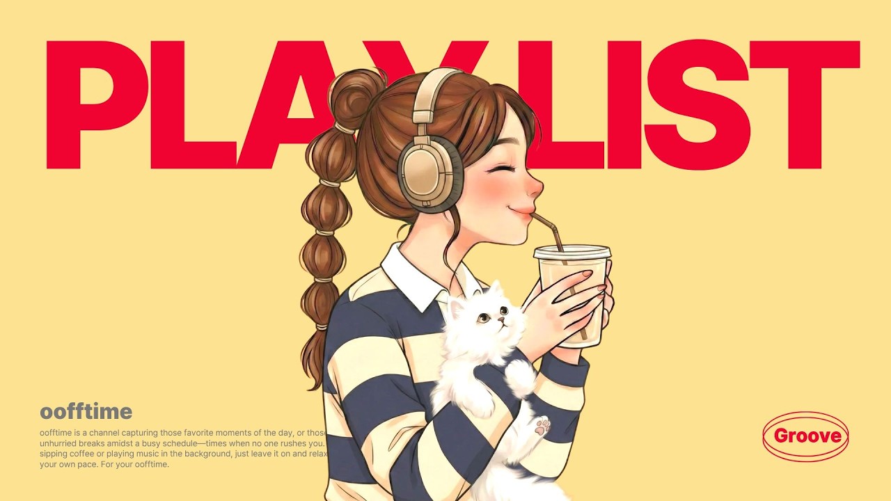 Play list l Приятная музыка для солнечного дня у окна 🎧 Кафе / Для работы / GROOVE POP