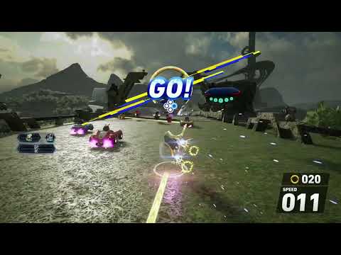 Sonic Racing Crossworlds: 35th Anniversary Festival Race #2 (Kronos Island) [4K]