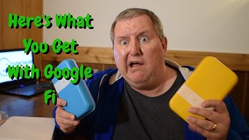 Google Fi Welcome Kit Unboxing