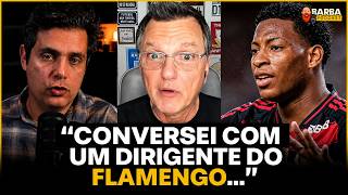 PLATA FORA DO FLAMENGO? MAURO CEZAR E CHICCA FALAM SOBRE A NEGOCIAÇÃO