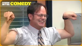 Rainn Wilson Makes The Office Cast LOSE IT! | Screen Bites - Comedy