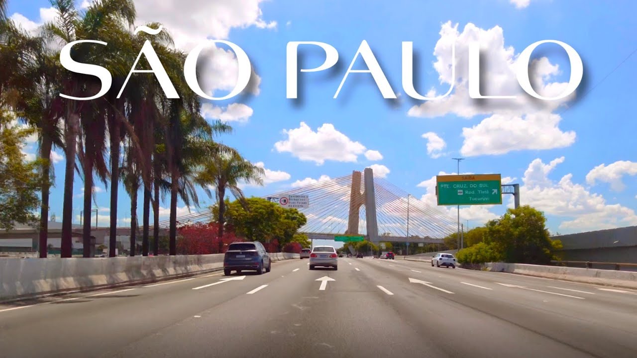 🇧🇷 Dirigindo da Marginal Tietê até a Rodovia Pres. Dutra • São Paulo 4K