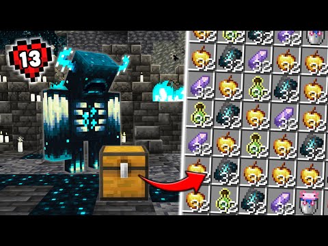 I plundered 100 ancient cities in Hardcore | Minecraft Hardcore 1.21 | Ep 13