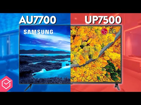 qual a MELHOR TV 4K BARATA? // Samsung Crystal UHD vs LG 4K