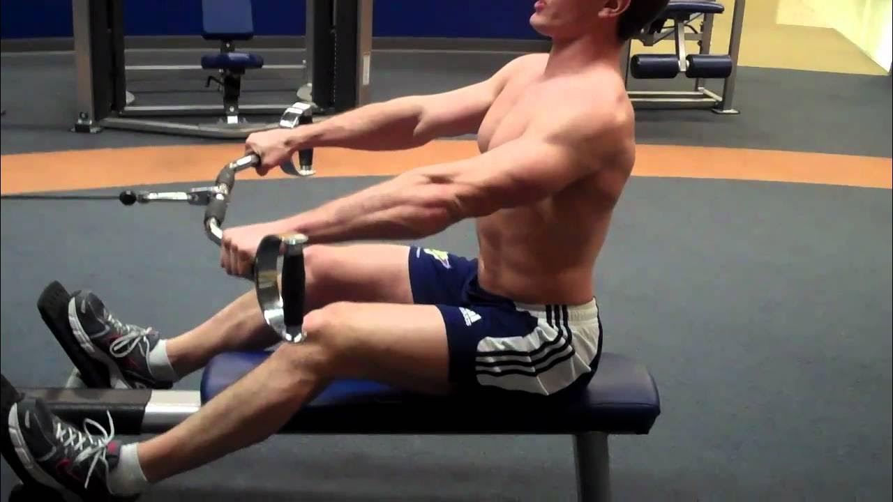 Seated cable row. Wide grip cable rows. Тяга штанги к подбородку. Chest supported row machine. Wide row.