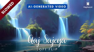Aaj Sajeya [Slowed + Reverb] (Lofi) - Goldie Sohel | Alaya F | Punit Malhotra
