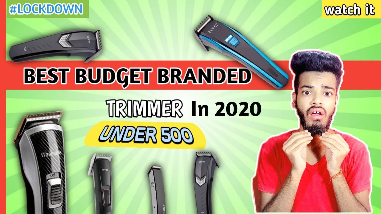 beard trimmer under 500