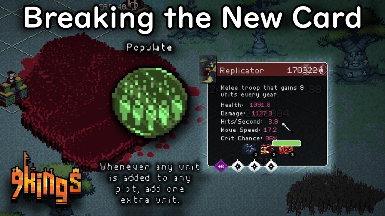 2 x Populate + Replicator = BROKEN! (over 100k troops!)